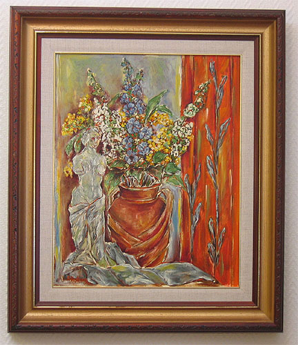 Arja Krossbeckin maalaus