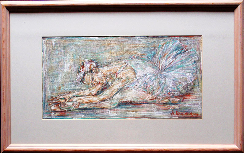 Arja Krossbeckin pastellimaalaus