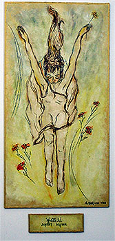 Arja Krossbeckin maalaus