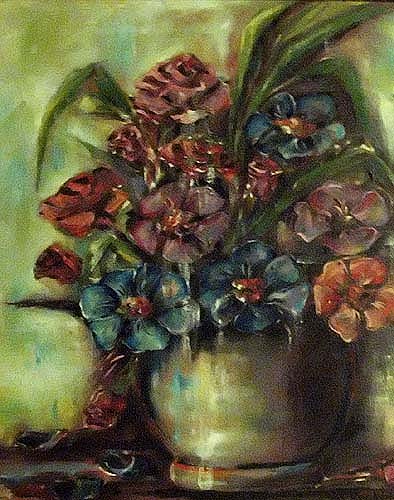 Arja Krossbeckin maalaus