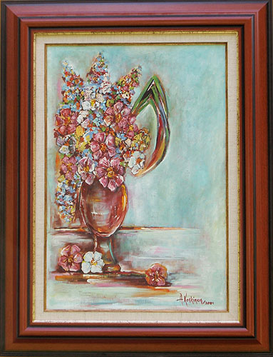 Arja Krossbeckin maalaus