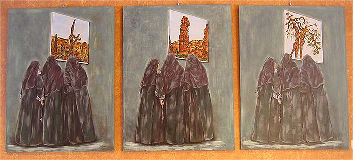 Arja Krossbeckin maalaus