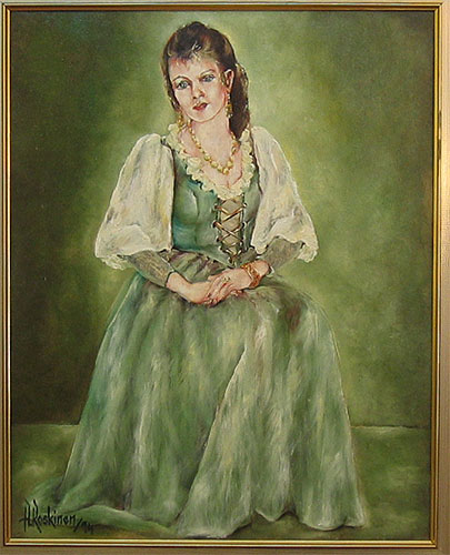 Arja Krossbeckin maalaus