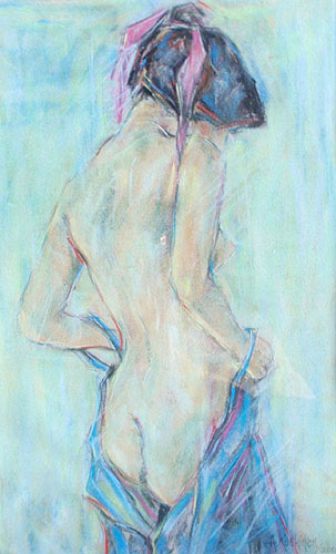 Arja Krossbeckin pastellimaalaus