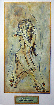 Arja Krossbeckin maalaus