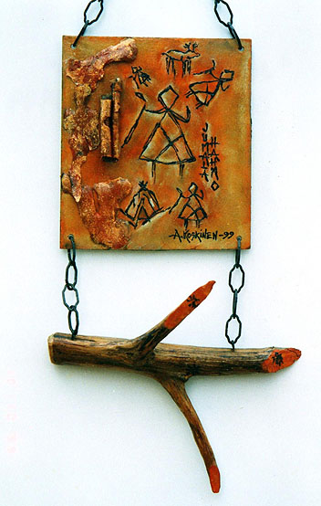 Arja Krossbeckin maalaus